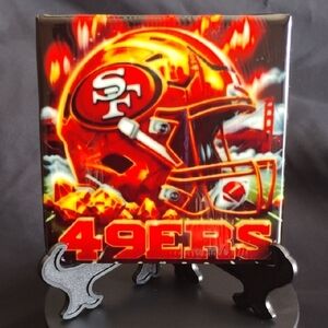 Hand Crafted 49ers Art